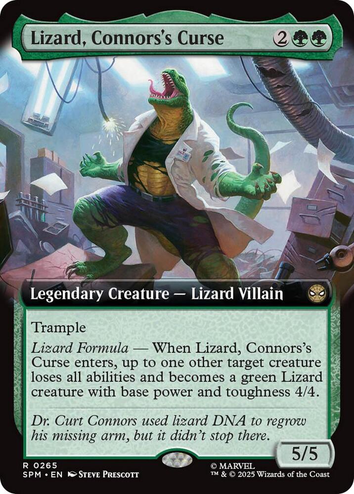 Lizard, Connor's Curse (Extended Art)