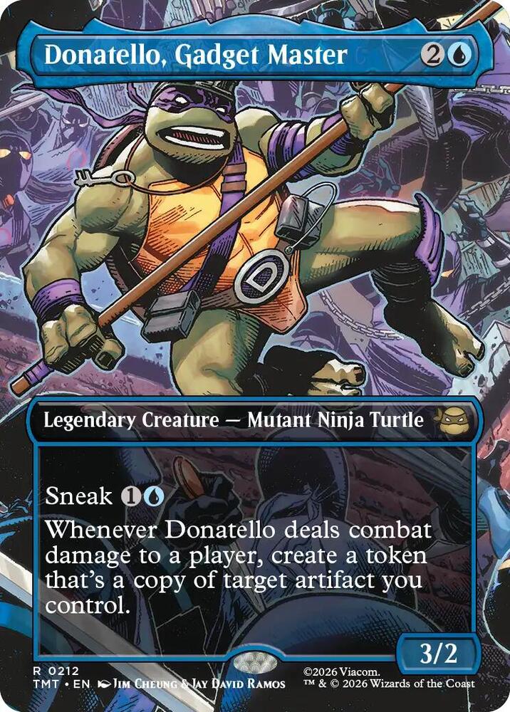 Donatello, Gadget Master (Borderless) (Foil)