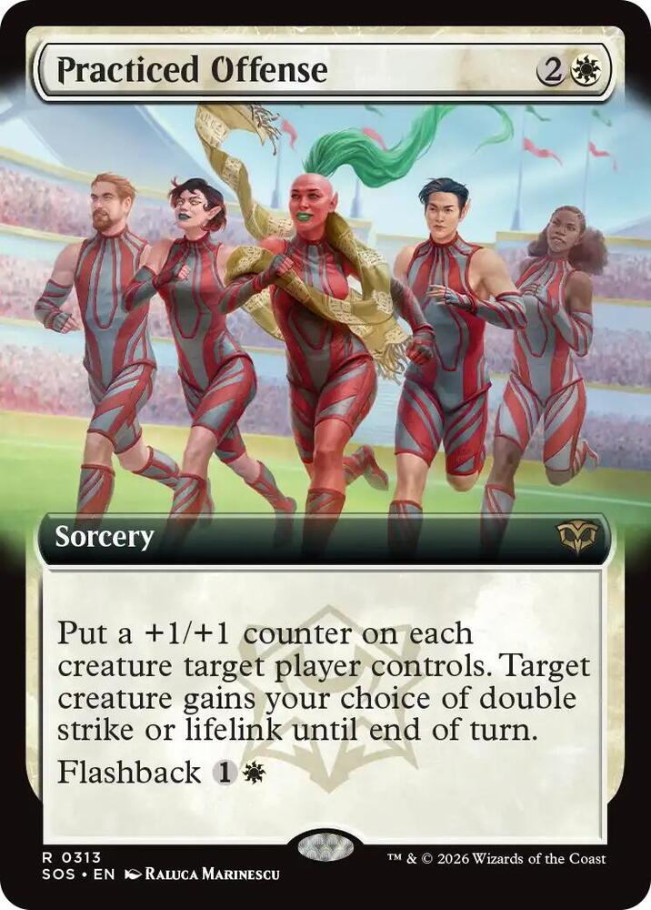 Practiced Offense (Extended Art) (Foil)
