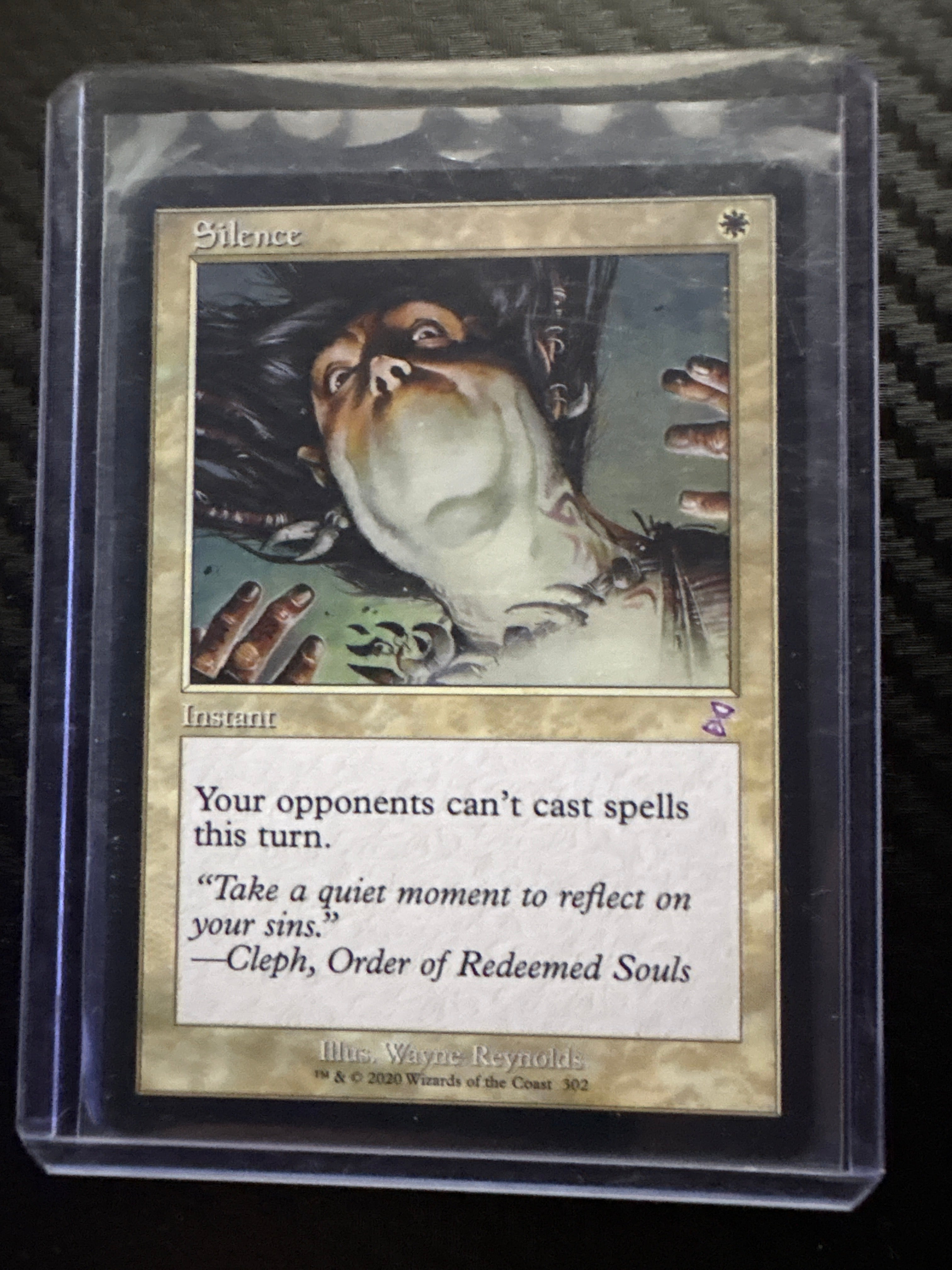 Silence (Retro Frame)