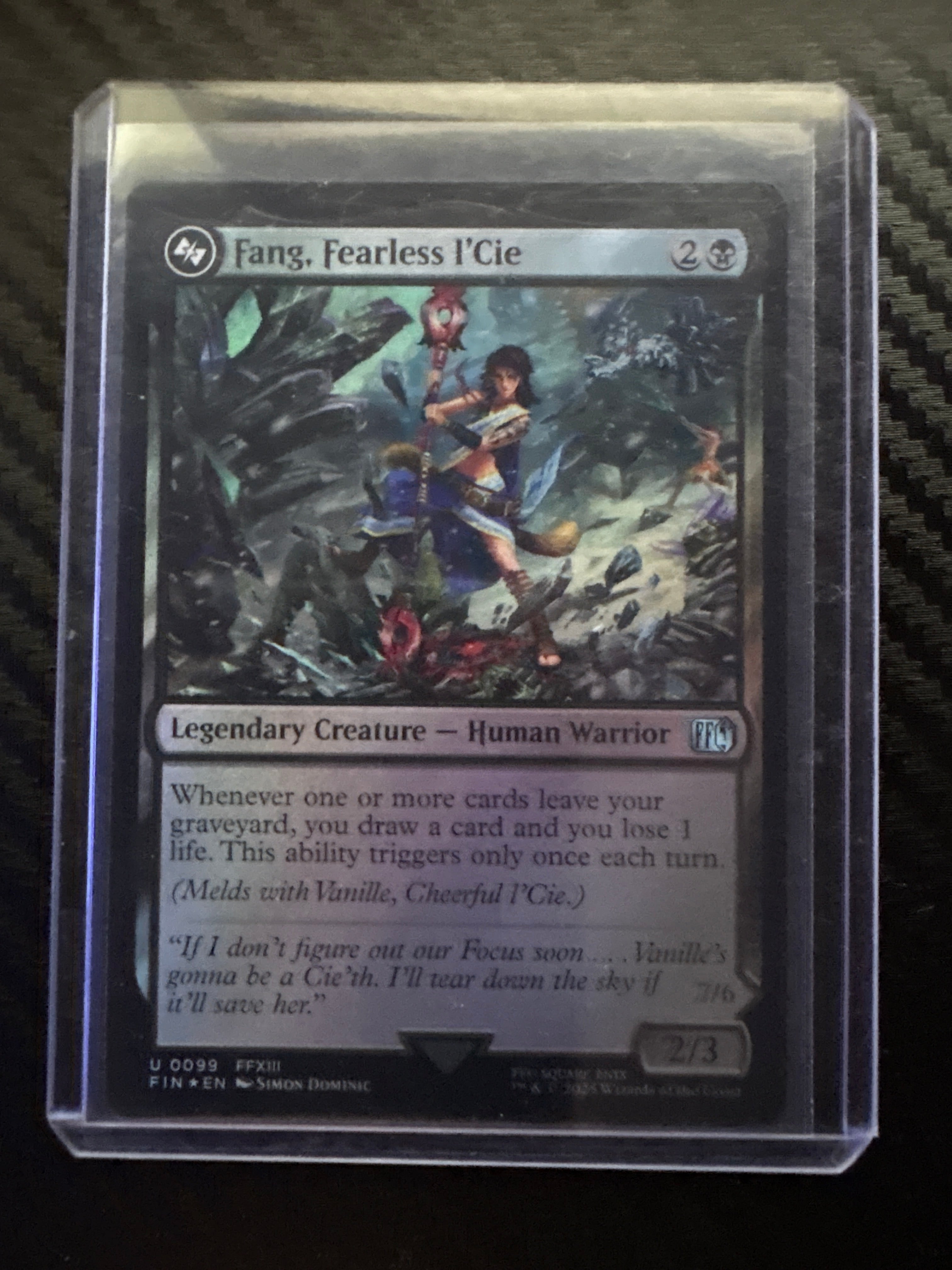 Fang, Fearless L'Cie (Foil)