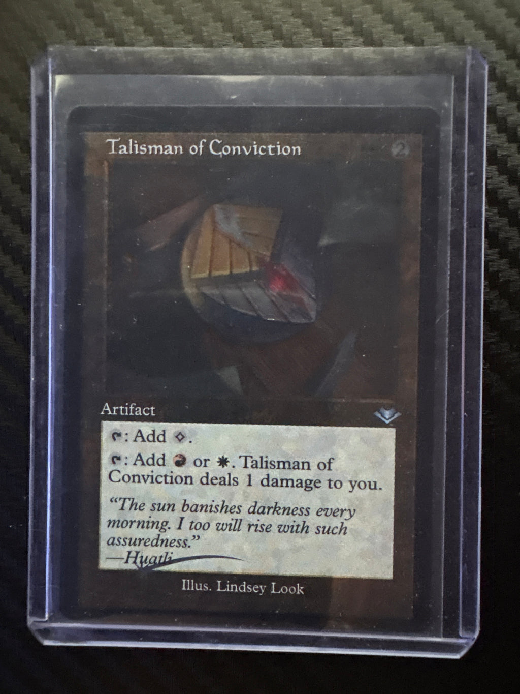 Talisman Of Conviction (Foil Etched) (Retro Frame)